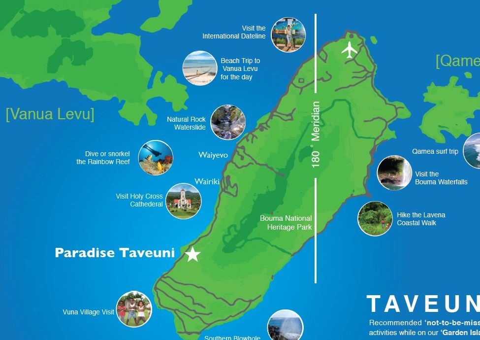 map of taveuni