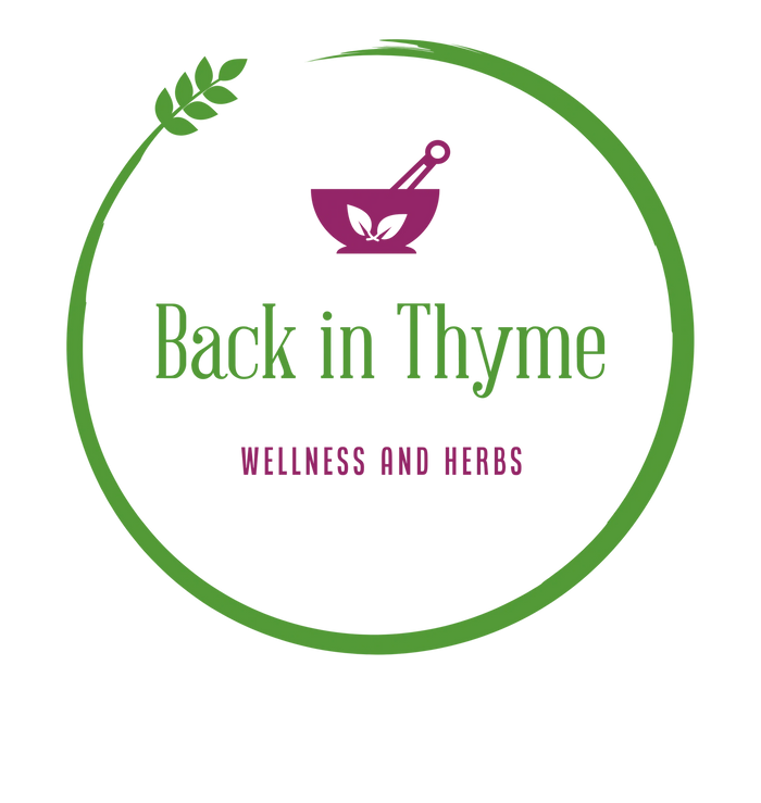 Back in Thyme Wellness and Herbs logo