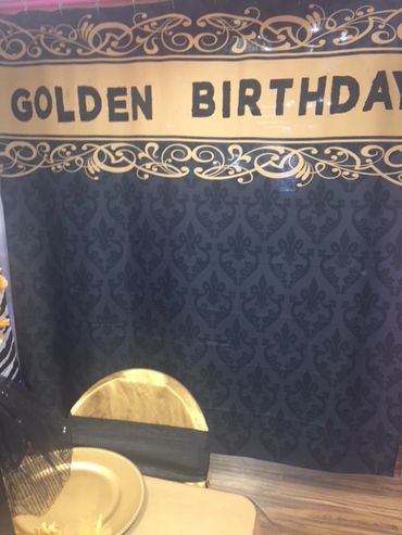 Golden Birthday party ideas for kids parties. Celebrate your golden birthday with a golden spa 