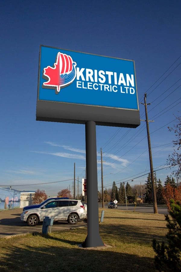 Our renderings give customers a good representation of what to expect the sign to look like. 