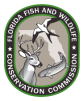 Logo of the Florida Fish and Wildlife Conservation Commission featuring a deer and a fish.