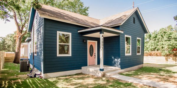 Front of home that was renovated by The Bond Team in Austin Texas