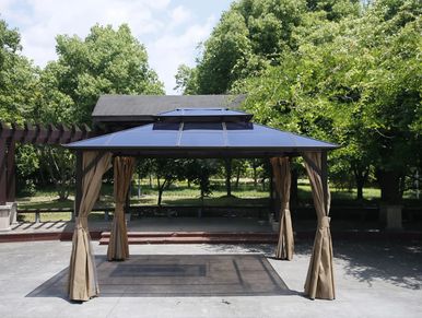 Aluminium pc gazebo