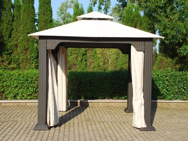 rattan gazebo