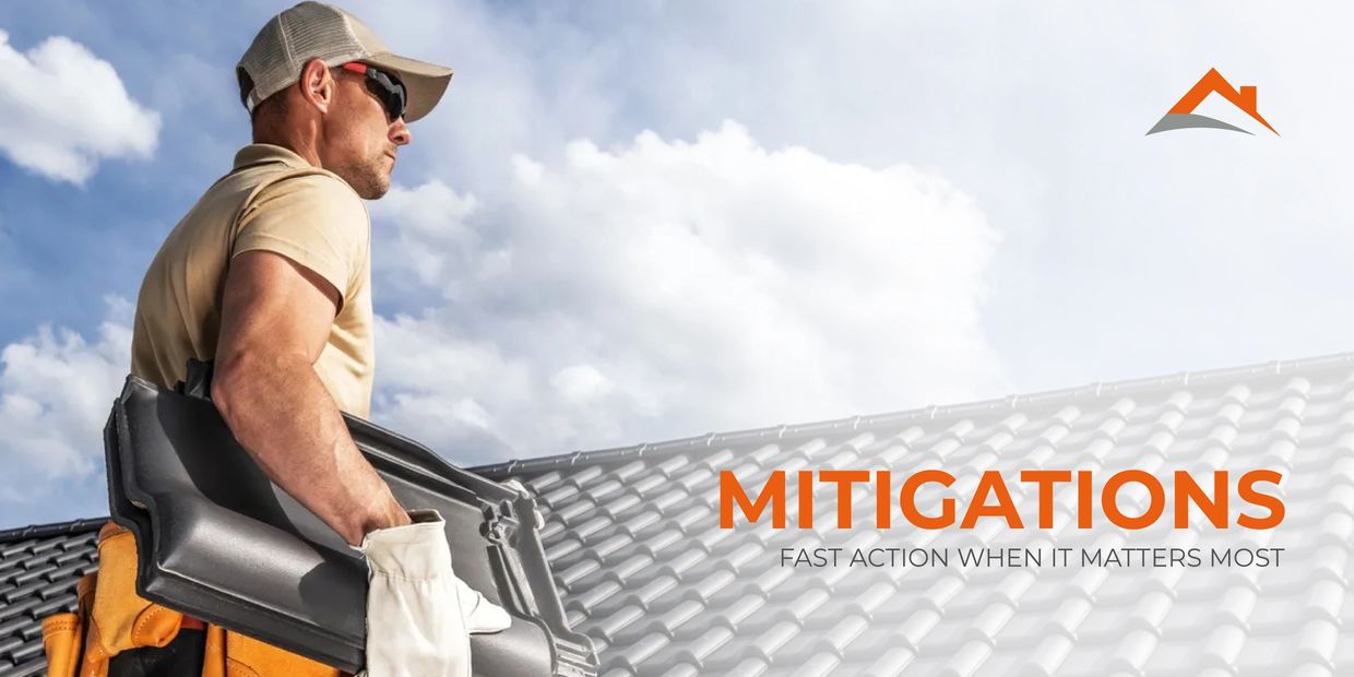 Licensed contractor performing emergency electrical safety inspection after storm damage