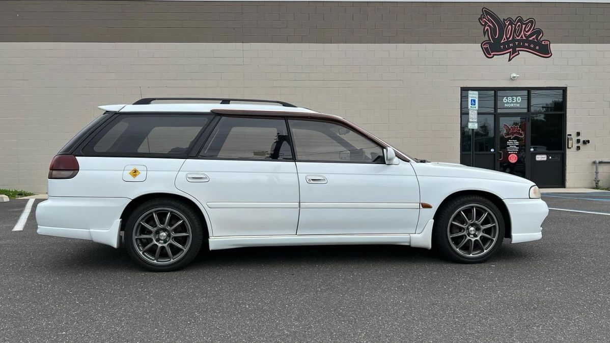 Subaru Legacy window tint job 2 — Dope Tintings Pennsauken NJ