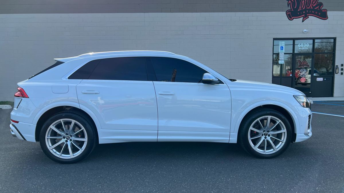 Audi Q8/RSQ8 window tint job 3 — Dope Tintings Pennsauken NJ