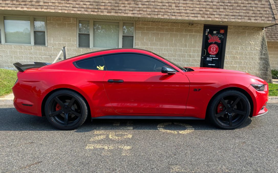 Ford Mustang/Mach-E window tint job 9 — Dope Tintings Pennsauken NJ