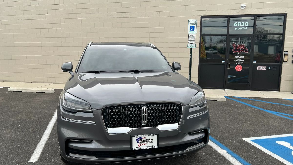 Lincoln Aviator window tint job 4 — Dope Tintings Pennsauken NJ