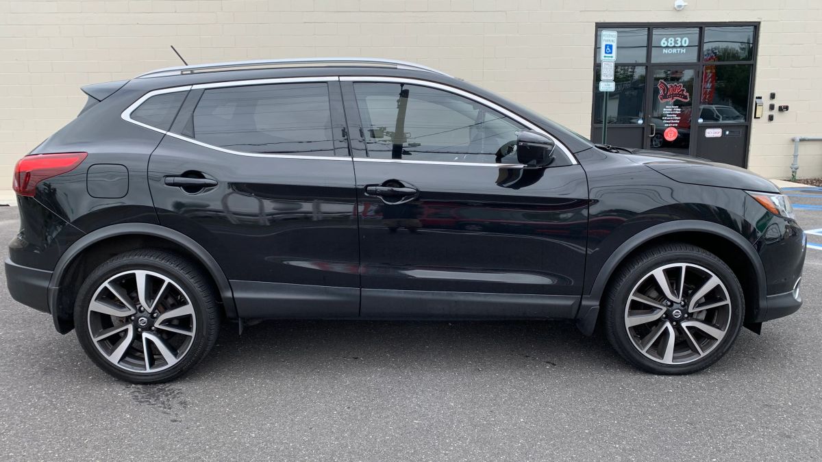 Nissan Rogue window tint job 5 — Dope Tintings Pennsauken NJ
