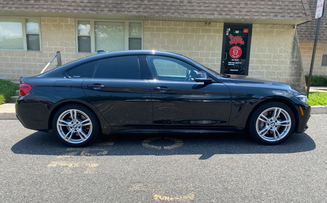 BMW 4/i4/M4 window tint job 4 — Dope Tintings Pennsauken NJ