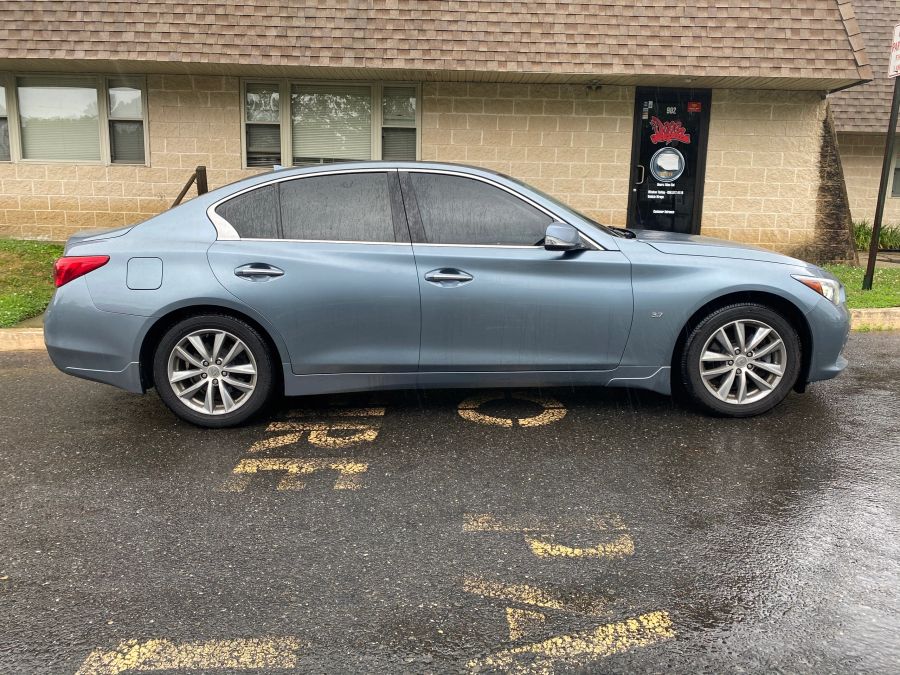 Infiniti Q50/60 window tint job 5 — Dope Tintings Pennsauken NJ