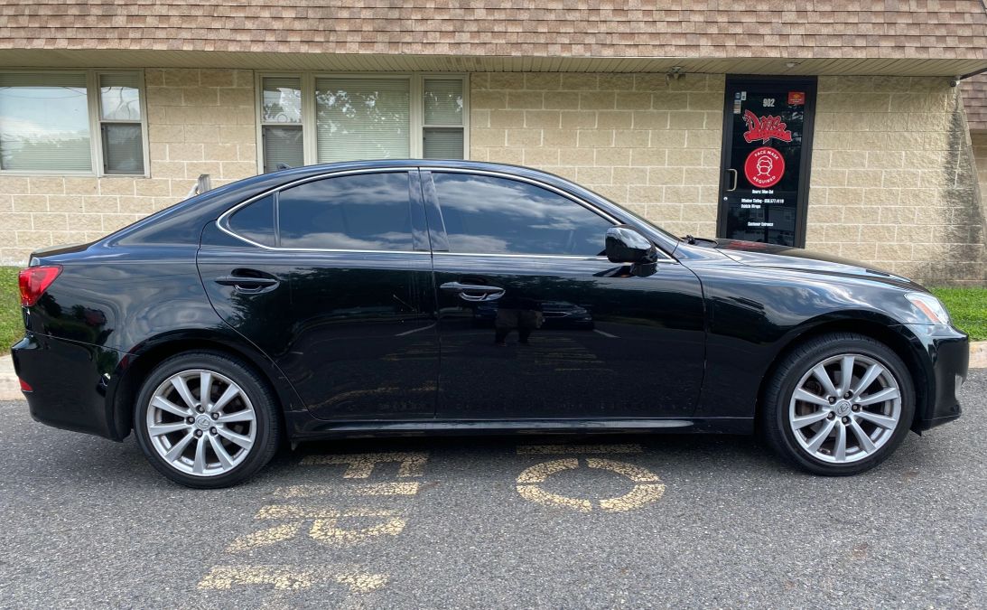 Lexus IS window tint job 2 — Dope Tintings Pennsauken NJ
