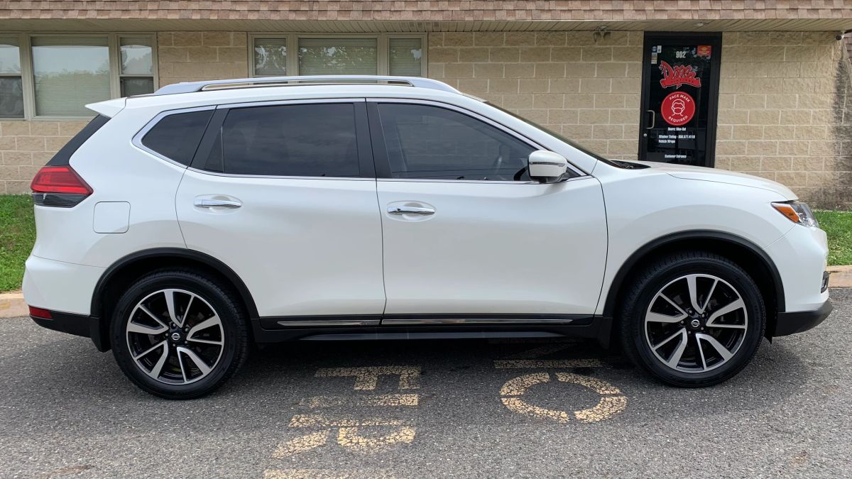 Nissan Rogue window tint job 3 — Dope Tintings Pennsauken NJ