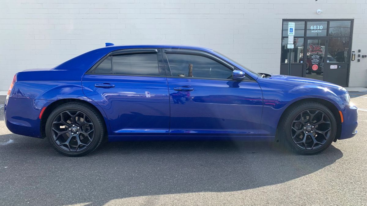 Chrysler 300 window tint job 7 — Dope Tintings Pennsauken NJ