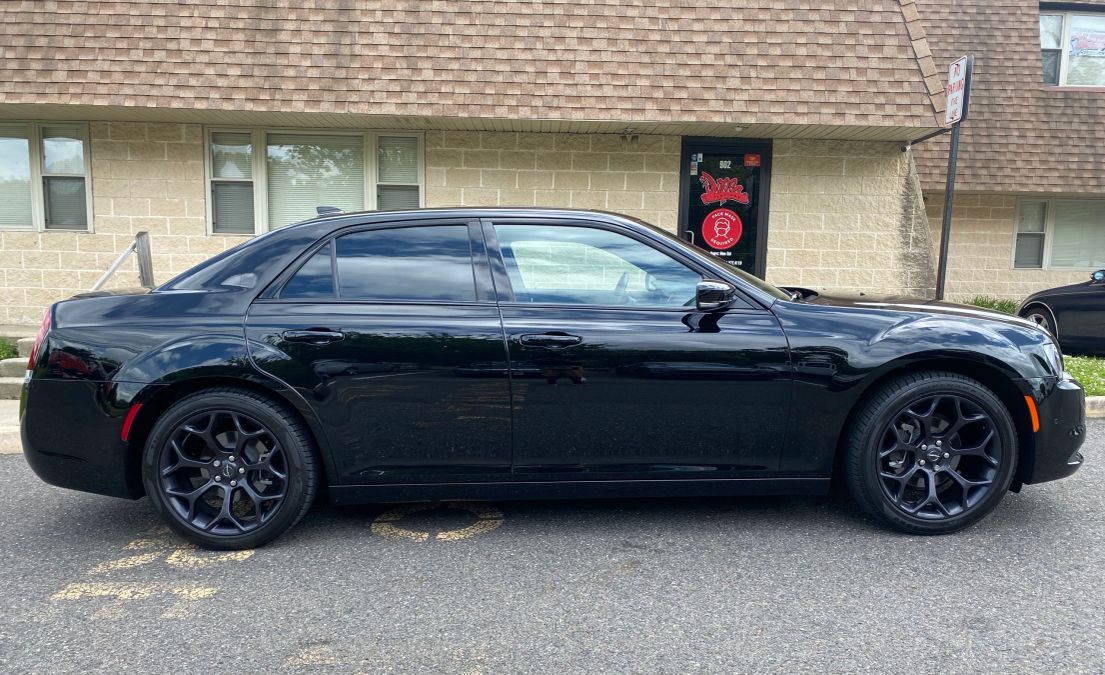 Chrysler 300 window tint job 9 — Dope Tintings Pennsauken NJ