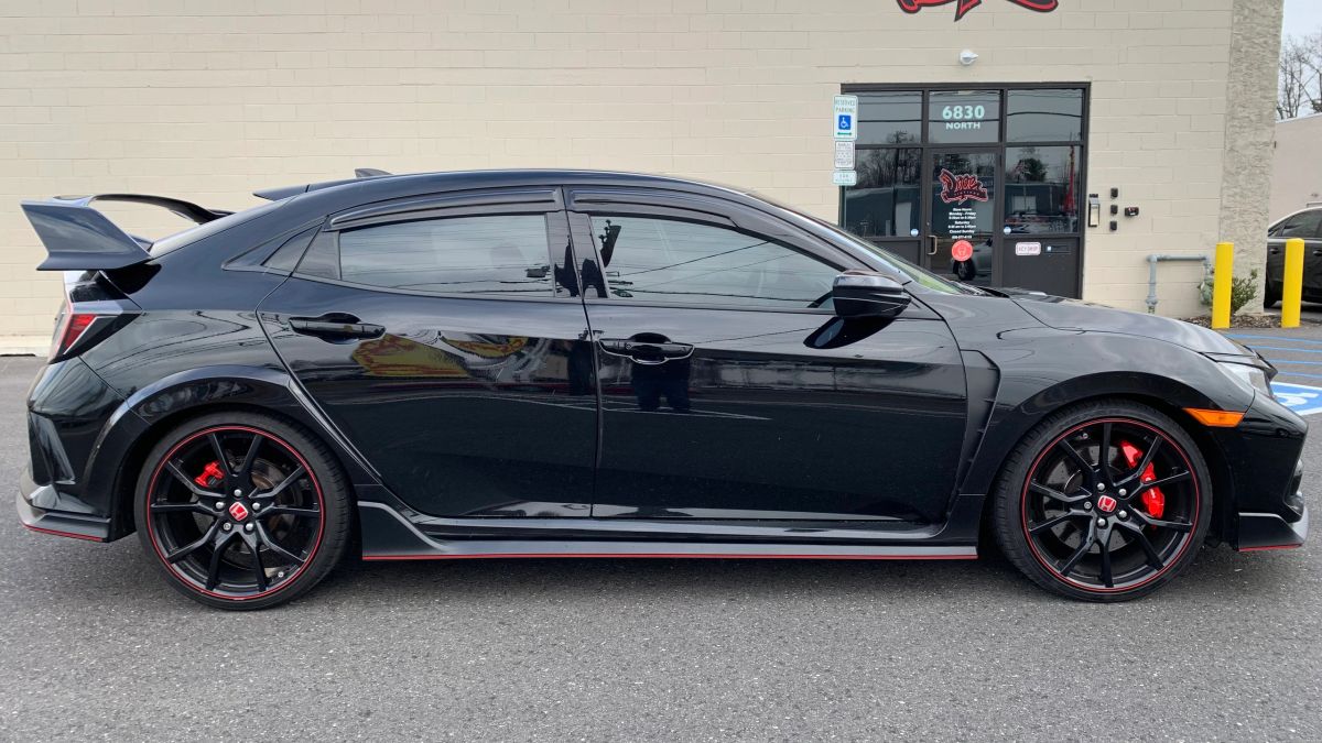 Honda Civic/Type R window tint job 19 — Dope Tintings Pennsauken NJ
