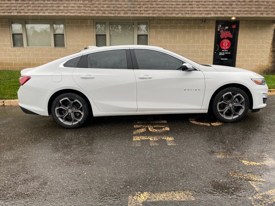 Chevy Malibu window tint job 12 — Dope Tintings Pennsauken NJ