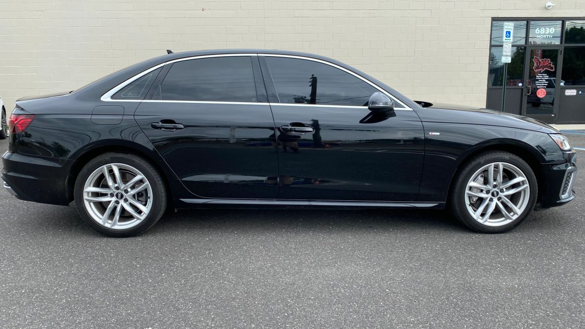 Audi A4/S4 window tint job 10 — Dope Tintings Pennsauken NJ