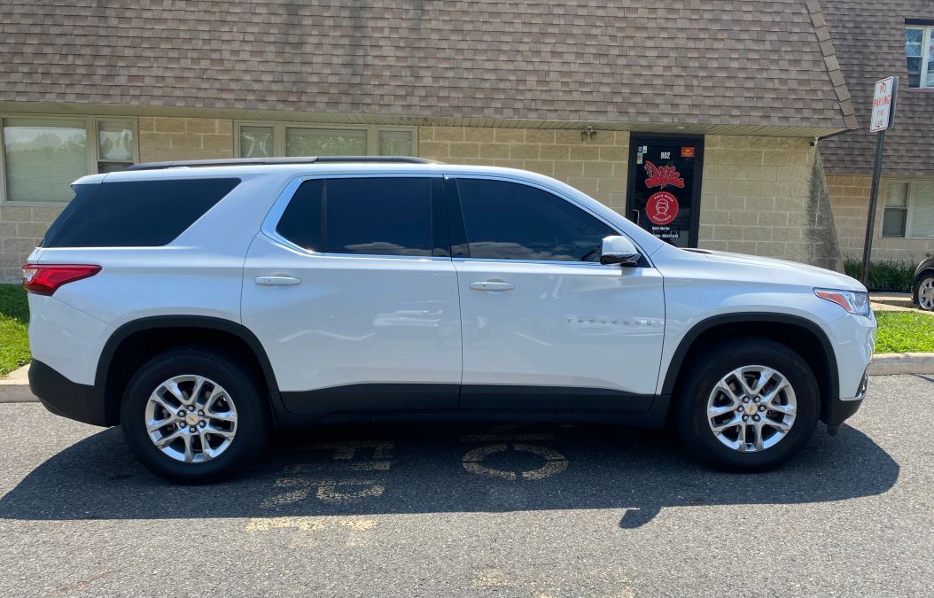 Chevy Traverse window tint job 6 — Dope Tintings Pennsauken NJ