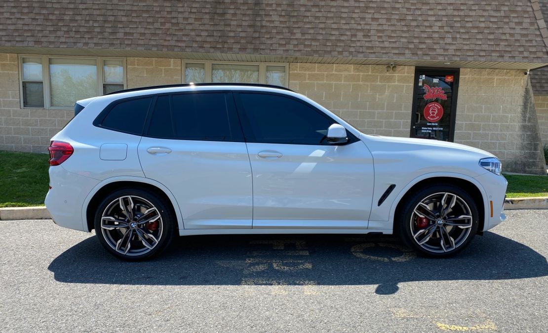 BMW X3 window tint job 3 — Dope Tintings Pennsauken NJ