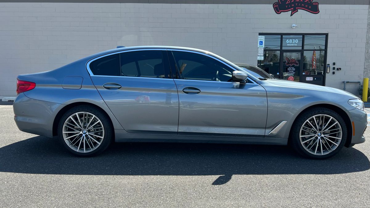 BMW 5/M5 window tint job 13 — Dope Tintings Pennsauken NJ