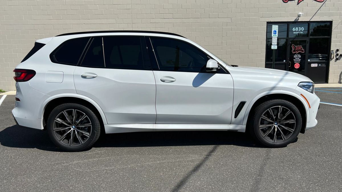 BMW X5 window tint job 9 — Dope Tintings Pennsauken NJ