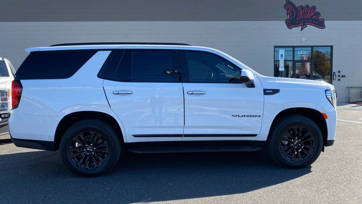 GMC Yukon window tint job 6 — Dope Tintings Pennsauken NJ