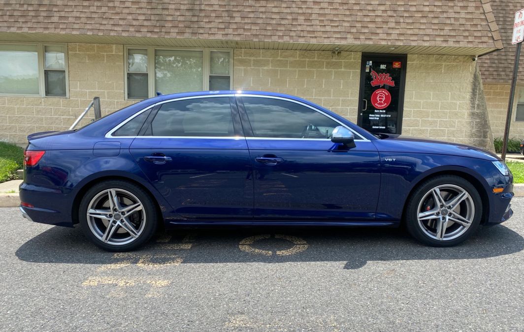 Audi A4/S4 window tint job 8 — Dope Tintings Pennsauken NJ
