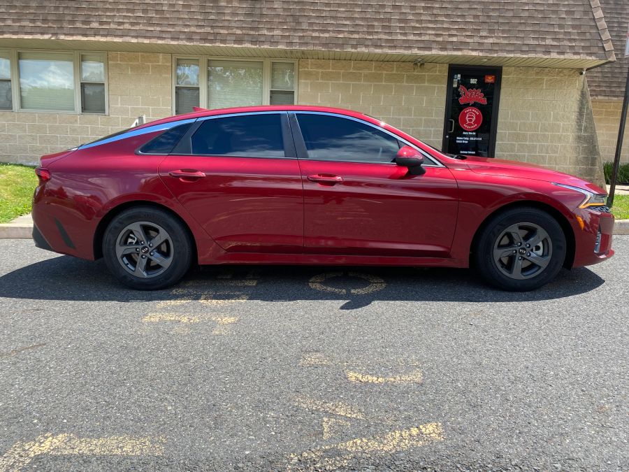 Kia K5 window tint job 7 — Dope Tintings Pennsauken NJ