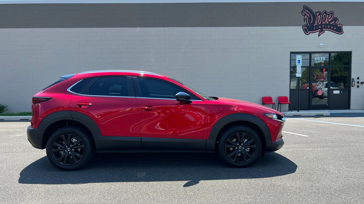 Mazda CX-3/30 window tint job 3 — Dope Tintings Pennsauken NJ