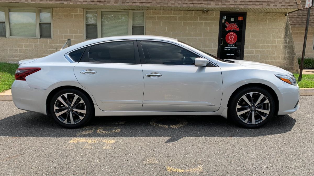 Nissan Altima window tint job 10 — Dope Tintings Pennsauken NJ