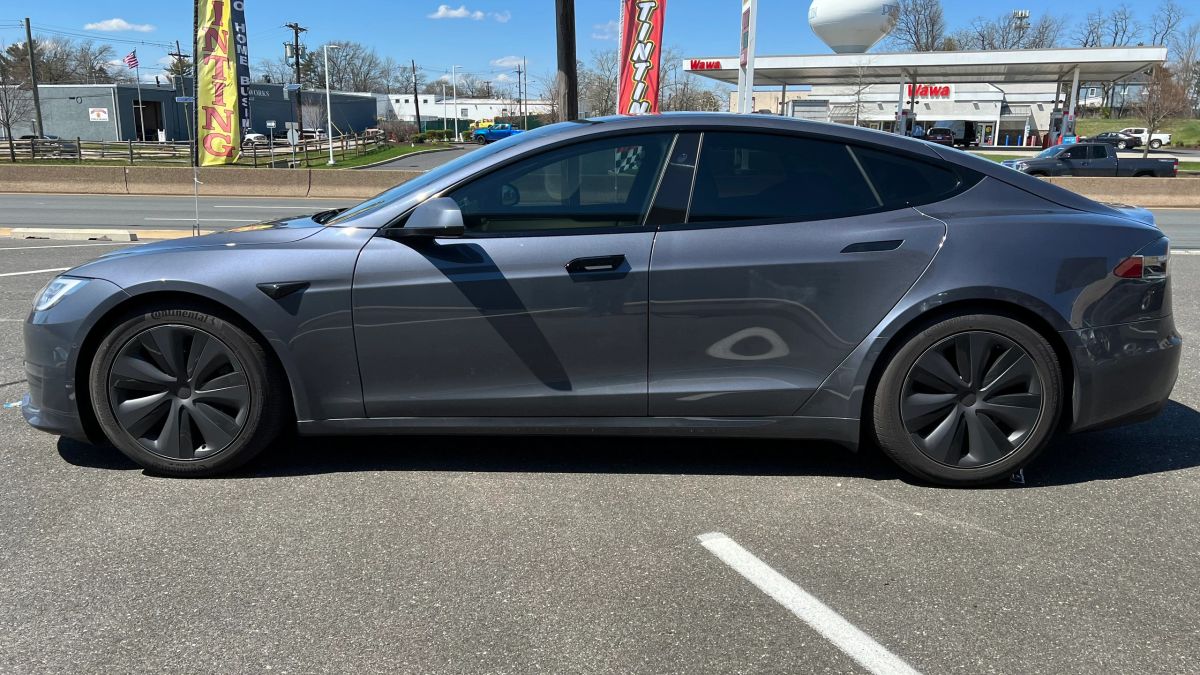 Tesla Model S window tint job 5 — Dope Tintings Pennsauken NJ