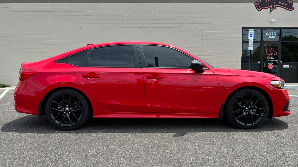 Honda Civic/Type R window tint job 40 — Dope Tintings Pennsauken NJ