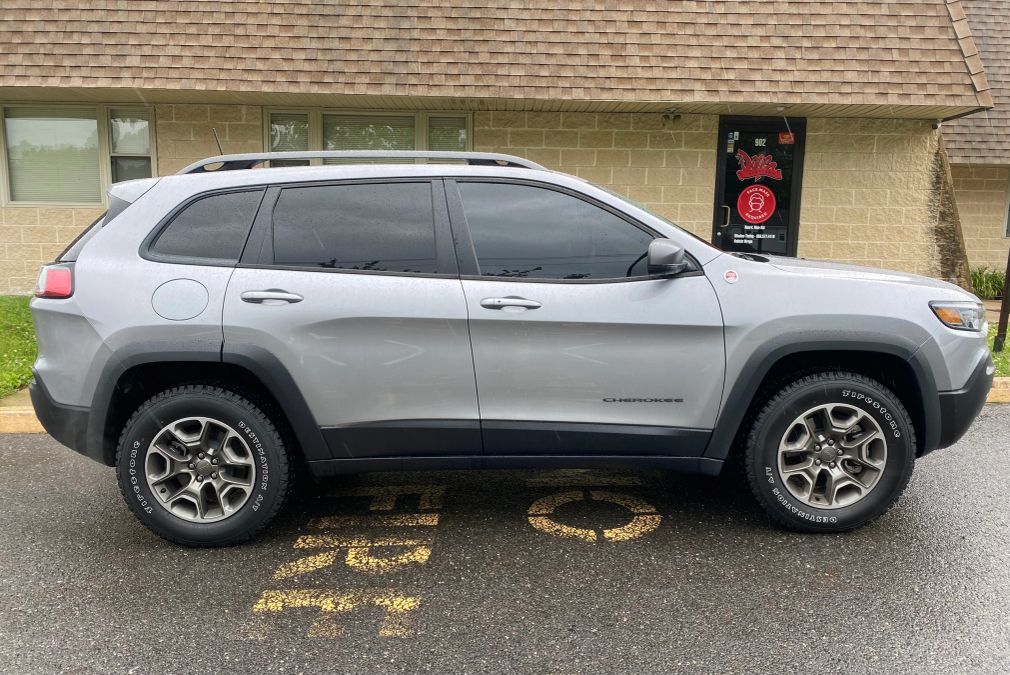 Jeep Cherokee window tint job 5 — Dope Tintings Pennsauken NJ