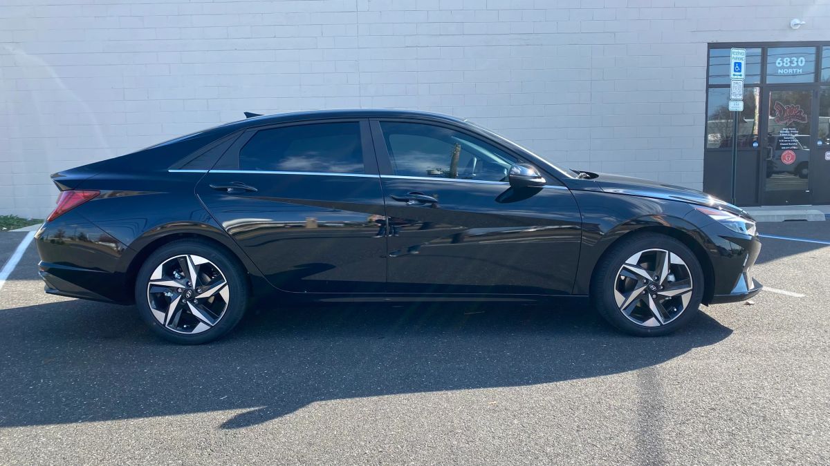 Hyundai Elantra window tint job 11 — Dope Tintings Pennsauken NJ