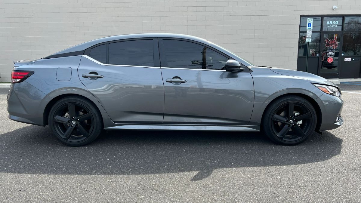 Nissan Sentra window tint job 16 — Dope Tintings Pennsauken NJ