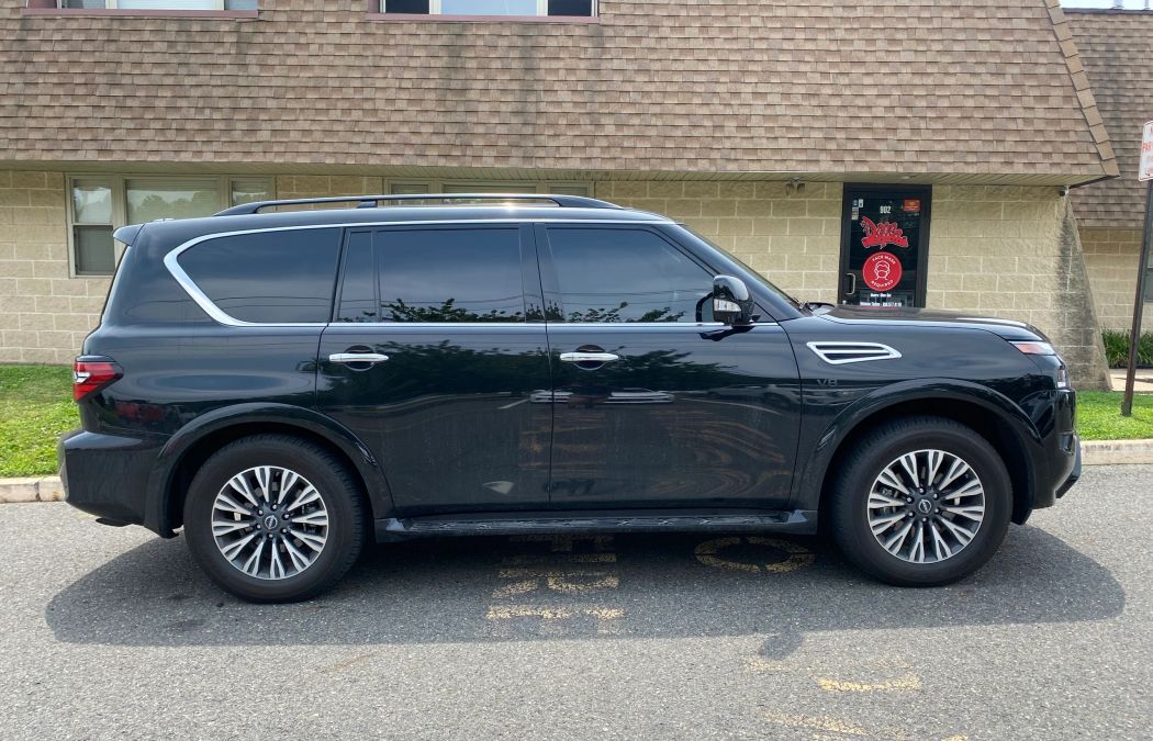 Nissan Armada window tint job 3 — Dope Tintings Pennsauken NJ