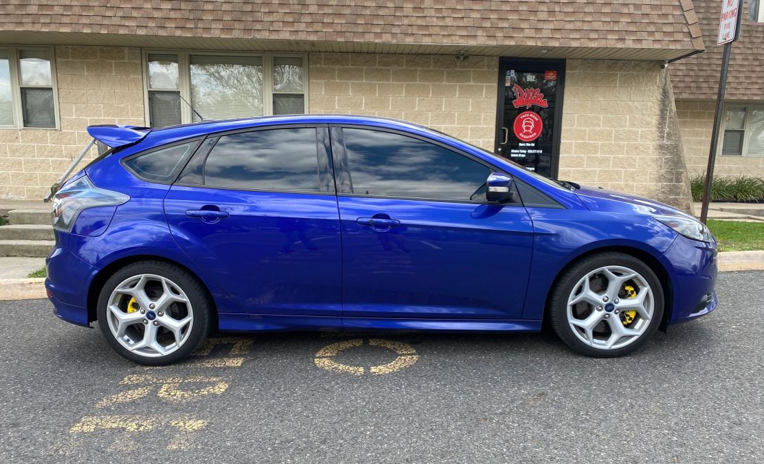 Ford Focus/RS/ST window tint job 4 — Dope Tintings Pennsauken NJ