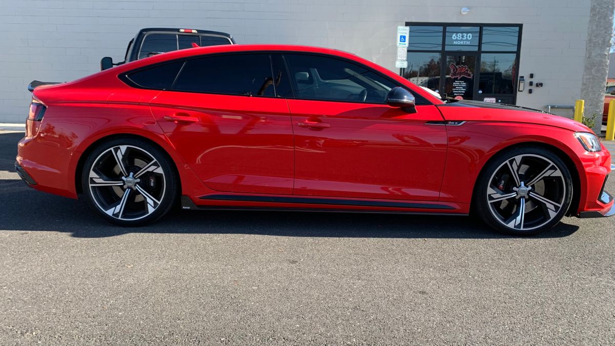 Audi A5/S5/RS5 window tint job 7 — Dope Tintings Pennsauken NJ