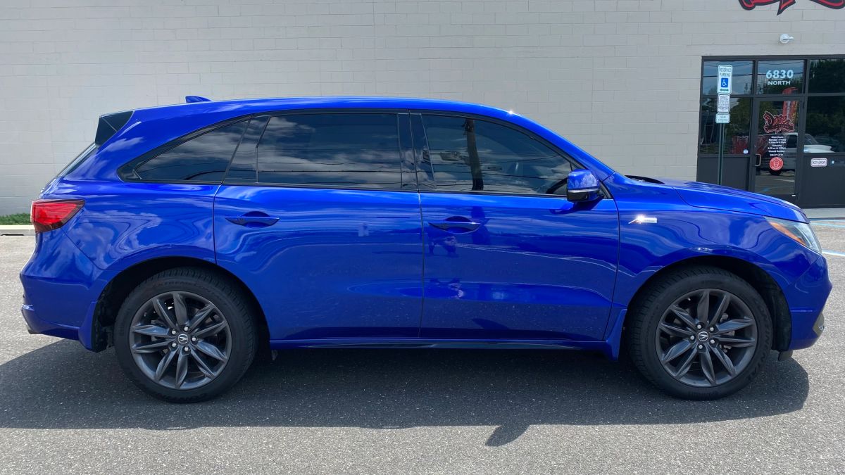 Acura MDX window tint job 2 — Dope Tintings Pennsauken NJ