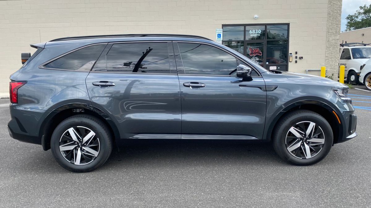 Kia Sorento window tint job 3 — Dope Tintings Pennsauken NJ