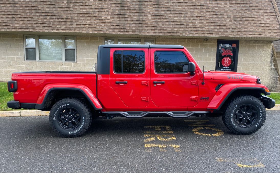Jeep Wrangler/Gladiator window tint job 25 — Dope Tintings Pennsauken NJ