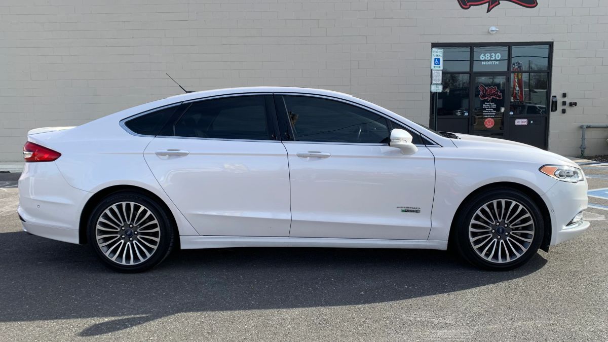 Ford Fusion window tint job 6 — Dope Tintings Pennsauken NJ