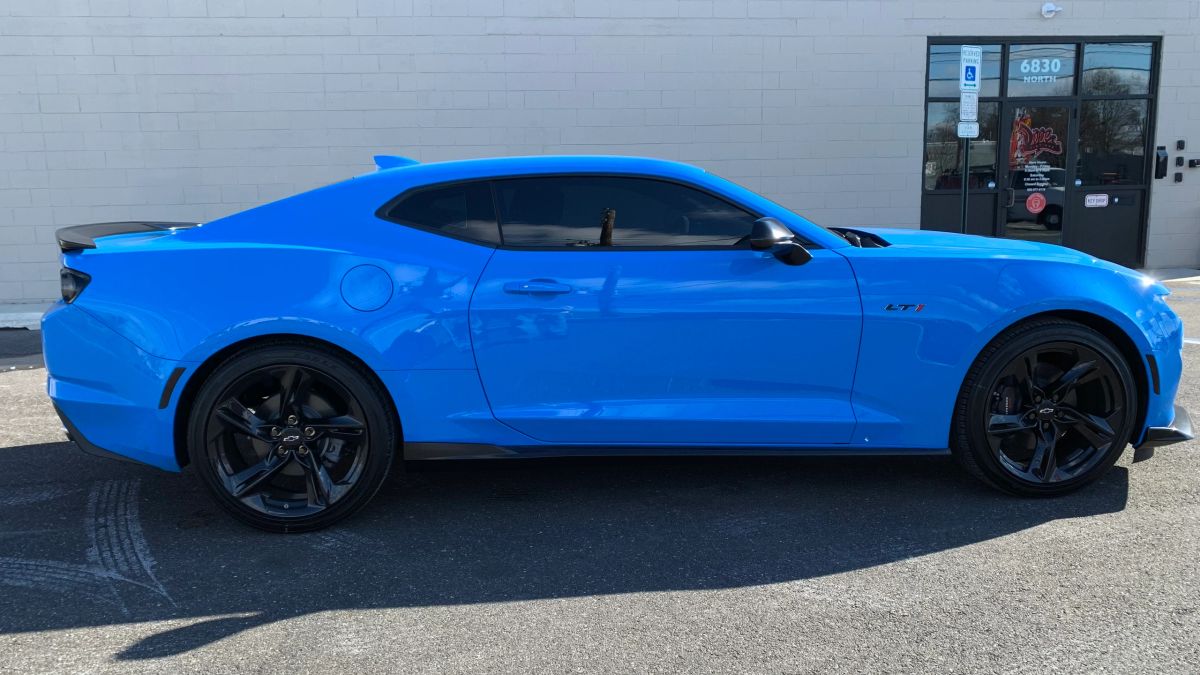 Chevy Camaro window tint job 13 — Dope Tintings Pennsauken NJ