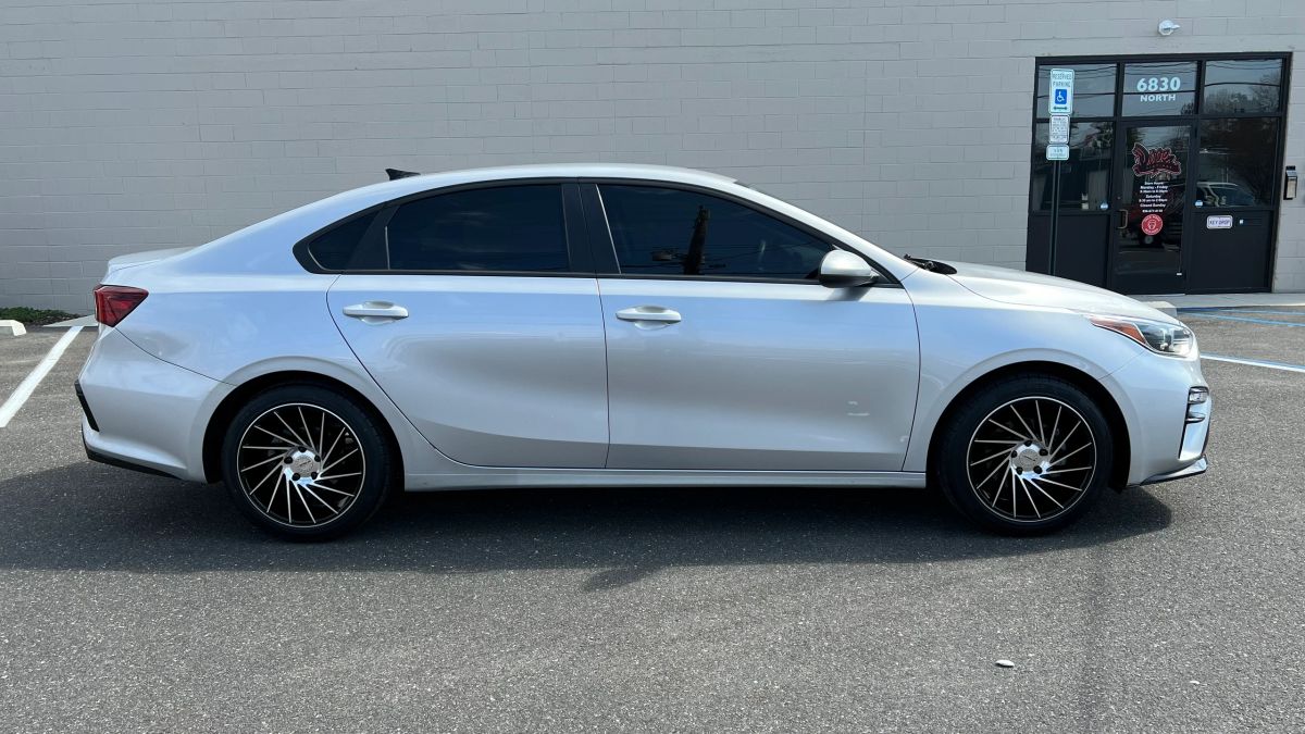Kia Forte window tint job 8 — Dope Tintings Pennsauken NJ