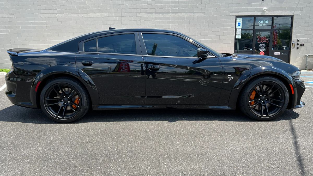 Dodge Charger/HellCat window tint job 16 — Dope Tintings Pennsauken NJ