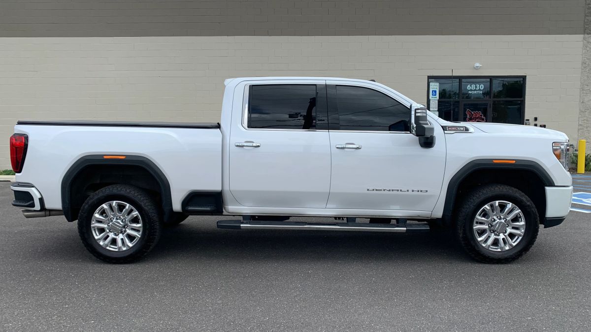 GMC Sierra window tint job 10 — Dope Tintings Pennsauken NJ