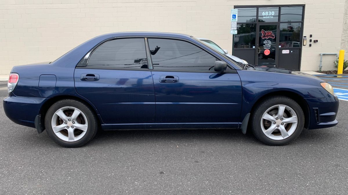 Subaru Impreza window tint job 3 — Dope Tintings Pennsauken NJ