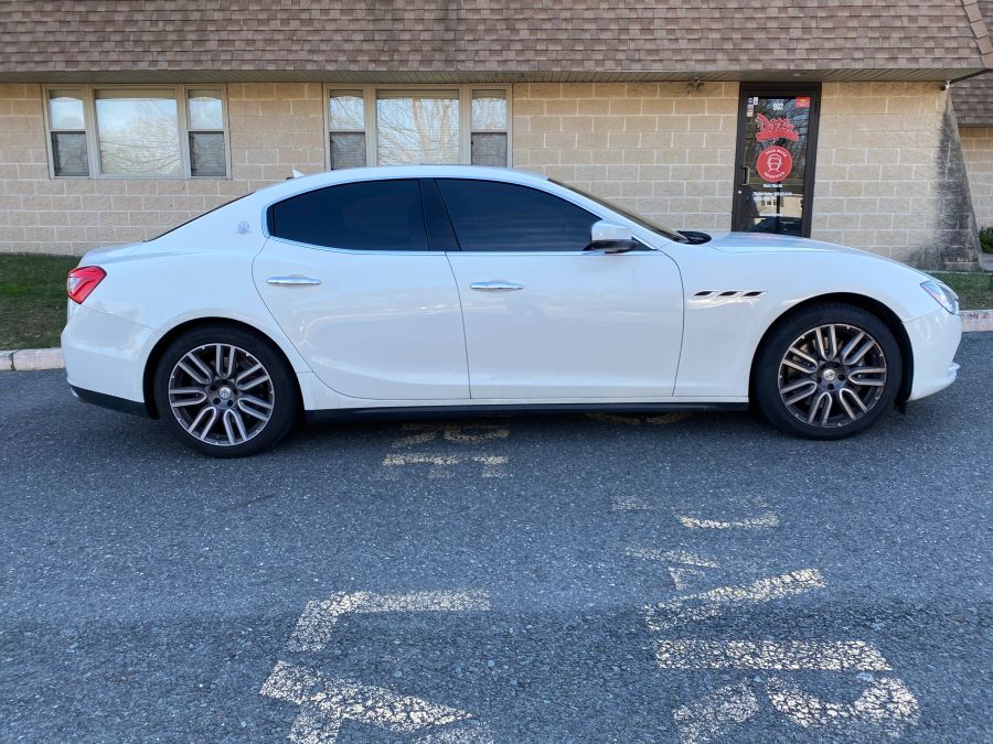 Maserati Ghibli window tint job 2 — Dope Tintings Pennsauken NJ